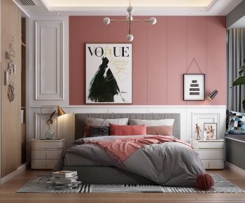 Nordic Style Bedroom-ID:437456674