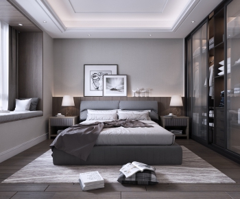Modern Bedroom-ID:505526462