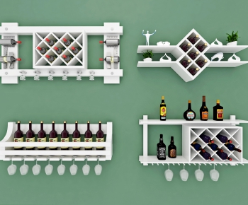 Modern Wine Rack-ID:886301525