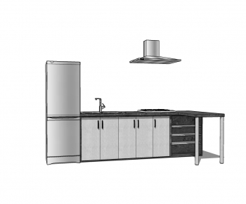 Modern Kitchen Cabinet-ID:193406266