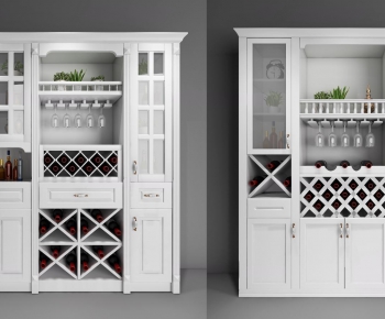American Style Wine Cabinet-ID:794598882
