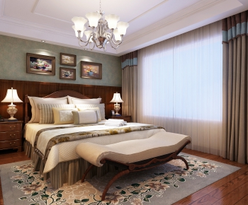 American Style Bedroom-ID:822118696