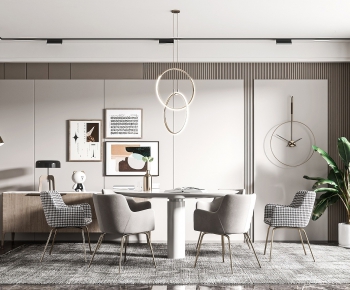 Nordic Style Dining Room-ID:639159199