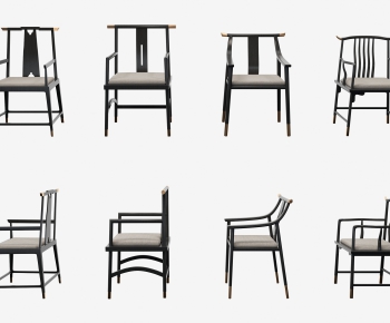 New Chinese Style Single Chair-ID:754444483