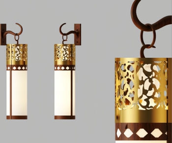 New Chinese Style Wall Lamp-ID:773309974