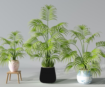 Modern Potted Green Plant-ID:748616634