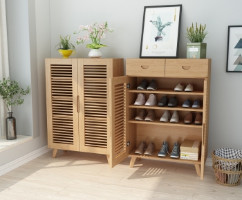 Nordic Style Shoe Cabinet-ID:572479227