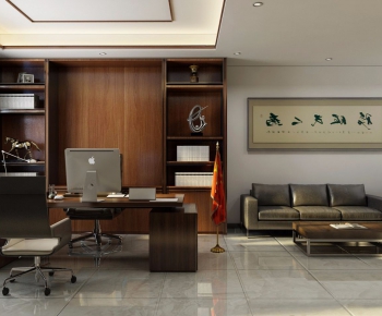 Modern Manager's Office-ID:344307192