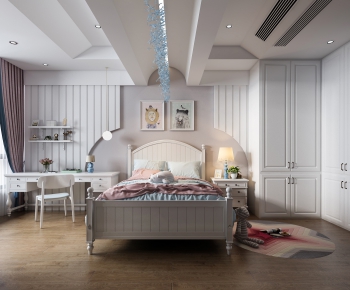 Nordic Style Girl's Room Daughter's Room-ID:767180297