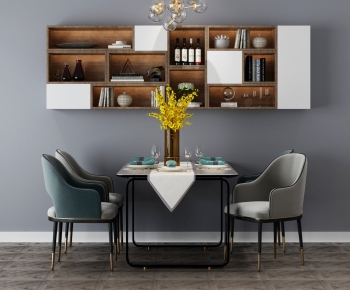 Modern Dining Table And Chairs-ID:376623721