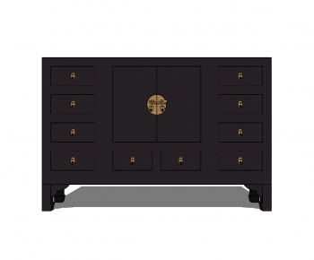 New Chinese Style Decorative Cabinet-ID:286905724