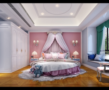 New Classical Style Girl's Room Daughter's Room-ID:401345586