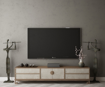 New Chinese Style TV Cabinet-ID:770292377