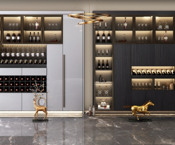 Modern Wine Cabinet-ID:797221692