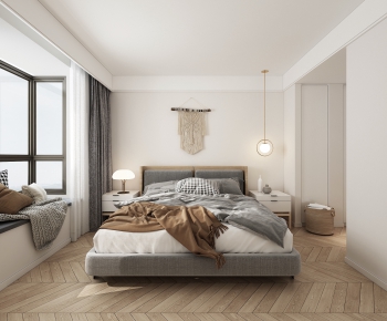 Nordic Style Bedroom-ID:419557924