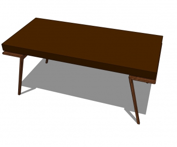 Modern Computer Desk And Chair-ID:721752321