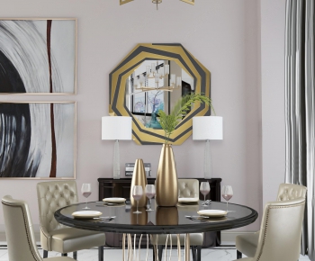 American Style Dining Room-ID:754526381