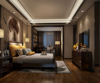 Chinese Style Bedroom-ID:101359698