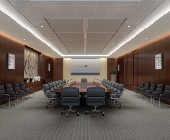 Modern Meeting Room-ID:537370373