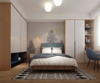 Nordic Style Bedroom-ID:246229388
