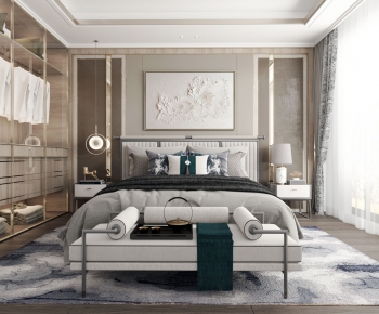 New Chinese Style Bedroom-ID:770296879