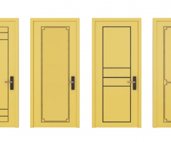 Modern Solid Wood Door-ID:401703827