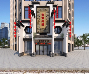 Chinese Style Facade Element-ID:797559382