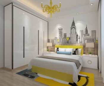 Modern Bedroom-ID:993211971