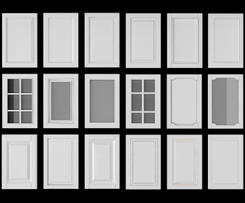 Simple European Style Door Panel-ID:567113395