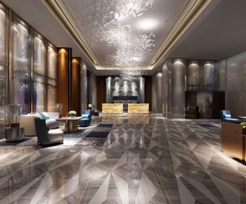 New Chinese Style Lobby Hall-ID:937506612