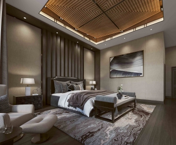 New Chinese Style Bedroom-ID:469233859
