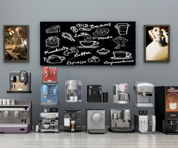 Modern Kitchen Electric Coffee Machine-ID:961852948