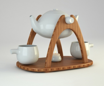 Modern Tea Set-ID:851877473