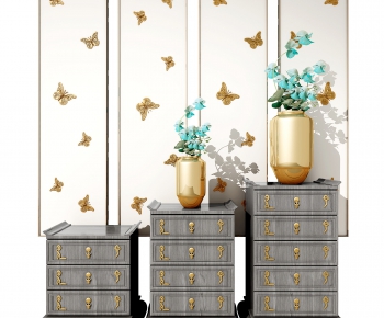 New Chinese Style Chest Of Drawers-ID:948770196