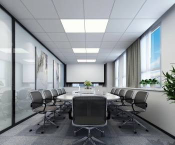 Modern Meeting Room-ID:448267767