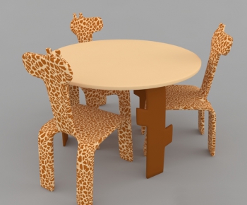 Modern Children's Table/chair-ID:321676891