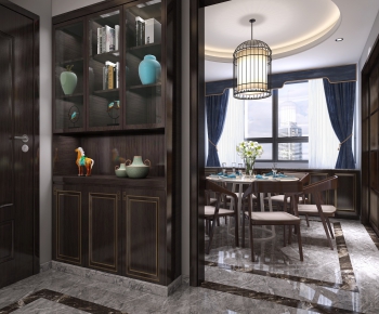 New Chinese Style Dining Room-ID:350870113