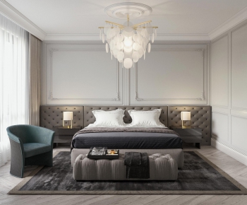 Simple European Style Bedroom-ID:975382159