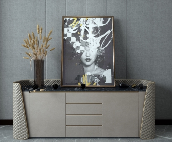 Modern Side Cabinet/Entrance Cabinet-ID:551740973