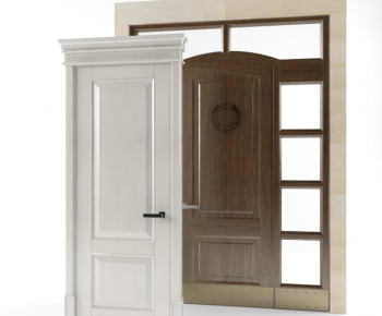 Modern Solid Wood Door-ID:402342124