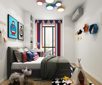 Nordic Style Children's Room-ID:917253642