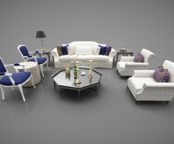 European Style Sofa Combination-ID:572734187