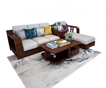New Chinese Style Sofa Combination-ID:934800112