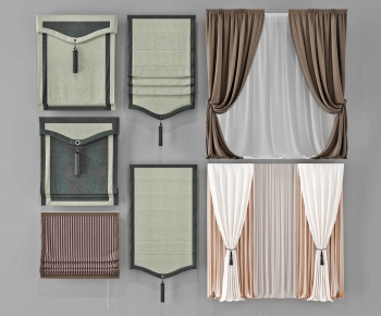 New Chinese Style The Curtain-ID:733671435