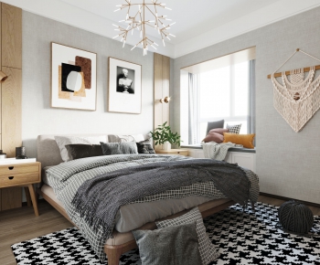 Nordic Style Bedroom-ID:731835465
