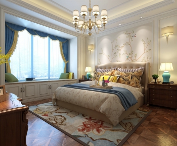 European Style Bedroom-ID:615110239