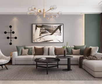 Modern A Living Room-ID:535174161