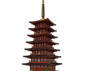 Chinese Style Ancient Architectural Buildings-ID:338361425