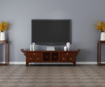 New Chinese Style TV Cabinet-ID:974620711