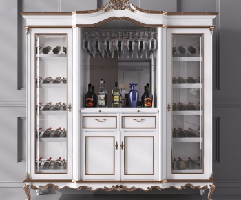 European Style Wine Cabinet-ID:188529498